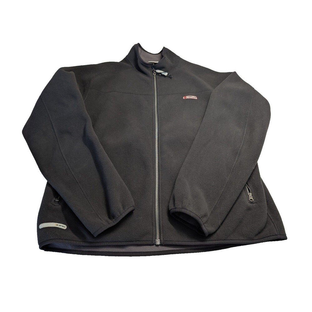 Timberland Outdoor Performance Fleece Jacket XL Black Warm Cozy